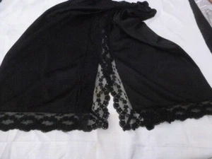 schöner Vintage Petticoat hübsche Spitze Größe 44/46/48 elastische Größe Ref. NR483 - Bild 1 von 2