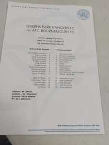 QPR U21 v Bournemouth U21 27/1/23 - Picture 1 of 1