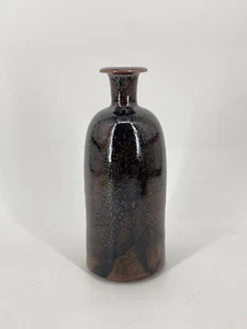 * STUDIOKERAMIK VASE ZYLINDER HORST KERSTAN GROSE KERAMIK KUNST - Bild 1 von 17