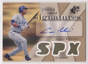 ANDRE ETHIER 2007 Upper Deck SPx Baseball Young Star Firme Carta AUTOGRAFATA - Foto 1 di 2