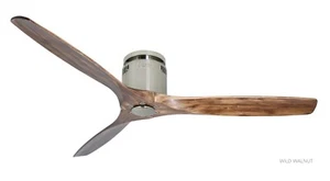 VAM AC Deckenventilator AYAMA Nickel wild Holz Fernbedienung Timer Temperatur - Imagen 1 de 1
