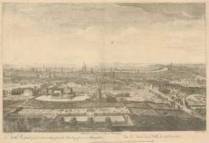 Poster - London England Vintage Pictorial Map (1750) - Picture 1 of 21