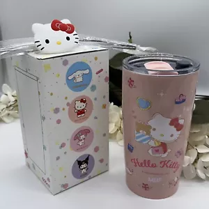 Hello Kitty Stainless Steel Tumbler 20 oz Cup for Hot or Cold New Travel Mug - Picture 1 of 3