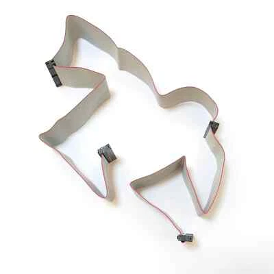 4 Port Ultra ATA/33 40Pin 40-Wire 3.5in IDE IDE DVD Hard Disk Drive Data Cable - Image 1 of 4