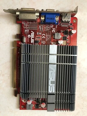 SCHEDA GRAFICA PCI-E EXPRESS AMD RADEON 512 MB EAH4350 SILENT HDMI DVI VGA ASUS - Immagine 1 di 2