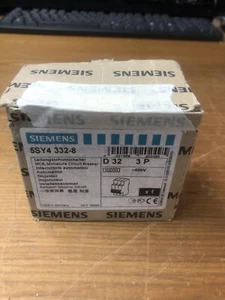 A Siemens 5sy43 32-8 Magnetothermal Protection Switch - Picture 1 of 2
