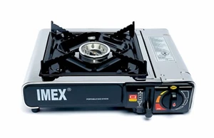 IMEX Gaskocher mit 28 X Butan Gaskartuschen Campingkocher Gaskartusche 227 g - Bild 1 von 5