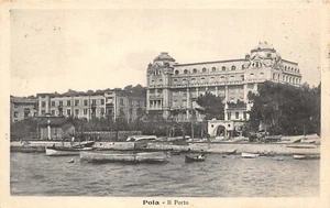 A9230) POLA IL PORTO VIAGGIATA NEL 1928 - Imagen 1 de 2
