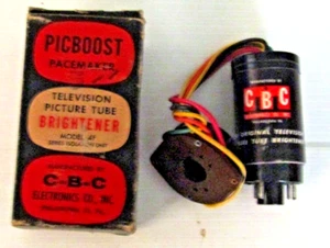 Vintage C-B-C Electronics 4F Picboost Pacemaker TV Picture Tube Brightener - Picture 1 of 3