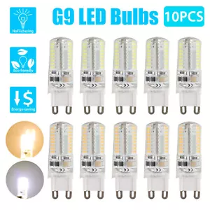 10pcs G9 Warm/White LED Light Bulb Dimmable Energy-saving Super Bright Home Lamp - Picture 1 of 13