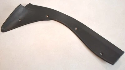 1962-1963 Ford Thunderbird Black Right Dash Filler Panel End Cap Cover Trim, OEM - Image 1 of 4