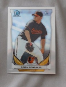 2014 Bowman Draft Chrome Baseball Card - Pick one
