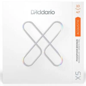 D'Addario XS Coated Phosphor Bronze Acoustic Guitar Strings - Picture 1 of 6