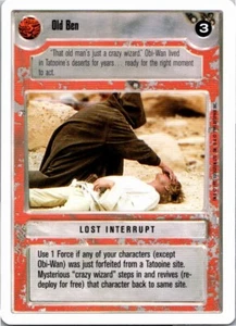 Star Wars CCG Old Ben Premiere WB TCG Decipher Free Shipping! - Picture 1 of 1