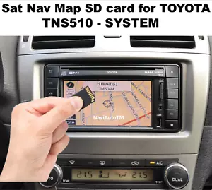 Toyota Sat Nav Map SD card for TNS510 UK & EU 2021 - 99538-02482, PZ445-SD333-0V - Picture 1 of 4