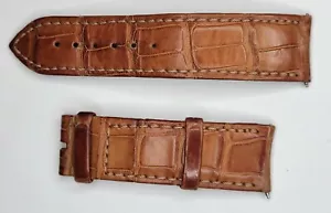 Authentic F. P. Journe Cognac Leather Watch Strap 20/19mm 65+97mm OEM - Picture 1 of 2