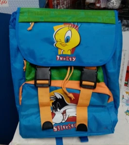 ZAINO TITTI SIVESTRO LOONEY TUNES AZZURRO EUROMIC - Picture 1 of 1
