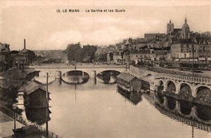 CPA/DEP 72/LE MANS LES QUAIS  - Picture 1 of 2