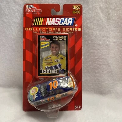 Scott Riggs NASCAR Racing Champions Chase the Race Collector's Series Nesquik - Image 1 of 4