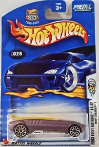 Hot Wheels 026 Whip Creamer II, 2003 prime edizioni 14/42, variante metallo come nuovo - Foto 1 di 2