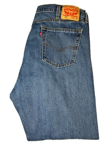 Levi’s 505 Herren Jeans 42x32 Light Washed Regular Fit Top Zustand - Bild 1 von 16