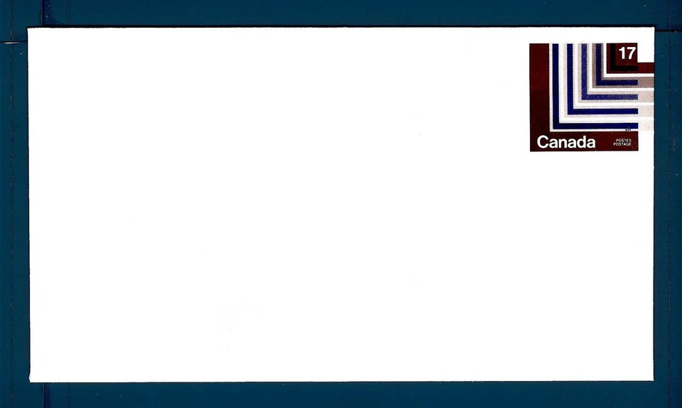 CANADA - 19__ - BUSTA - 17 c multicolore - Arte contemporanea - Immagine 1 di 1