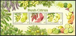 2019 Australia Bush Citrus Mini Sheet Mint Never Hinged, Clean & Fresh - Bild 1 von 1