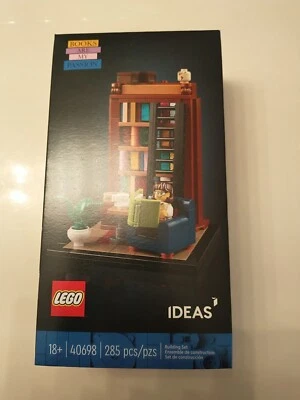Lego Ideas Libros Son Mi Pasión 40698 GWP Conjunto Promocional Nuevo Sellado en Caja 2024 Foto 1 de 4