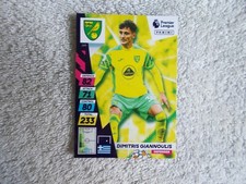 Adrenalyn XL Plus 2022 "DIMITRIS GIANNOULIS" #269 Norwich City Trading Card 