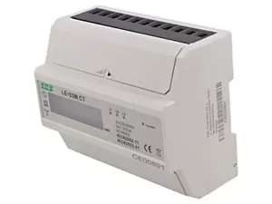 LE-03M-CT Compteur d'énergie électrique numérique, montage pour rail DIN - Photo 1/1