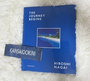 THE JOURNEY BEGINS Hiroshi Nagai NEW book art Fukkan - Picture 1 of 4