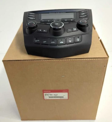 New OEM Honda Radio Face Heater Controls 2003-2007 Accord 2dr EX 39183-SDN-A61ZA - Image 1 of 4