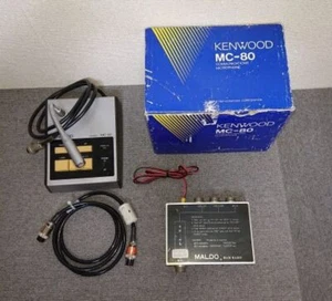 KENWOOD MC-80 Stojak Mikrofon biurkowy + Maldor (przełącznik mikrofonu) - Zdjęcie 1 z 9