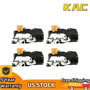 4 Pcs Door Lock Actuators Front + Rear For 2007 2008 2009 GMC Chevrolet Cadillac - Picture 1 of 11