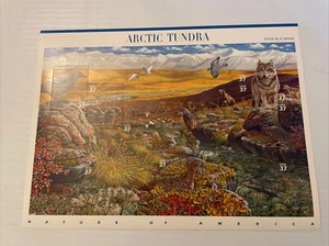 Briefmarkenbogen Arktische Tundra 2002 - Bild 1 von 2