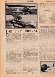 1928 Bird Aircraft Report 6/21/2024k - Picture 1 of 1
