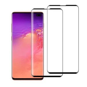 2 Pcs Screen Protector Samsung Galaxy S10 S10e S10 Plus Screen Tempered Glass - Picture 1 of 13