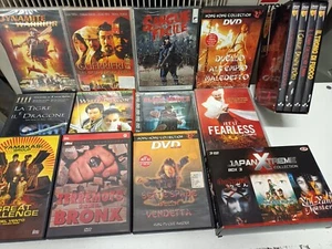 DVD ARTI MARZIALI GUERRIERI TEMPIO DRAGON SPADE TRONO DRAGHI DRAGONE BRONX M - Foto 1 di 12