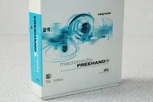 Original Macromedia FreeHand 9 Grafik Software für MAC - Bild 1 von 2