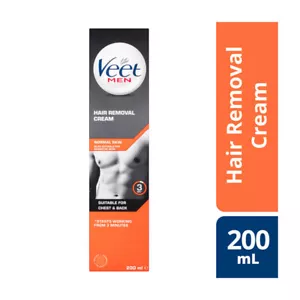 Veet Men Hair Removal Cream Normal Skin, 200ml - Picture 1 of 6