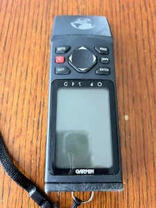 Garmin GPS 40 Handheld Hiking Geocaching Personal Navigation Device "Untested" - Picture 1 of 3