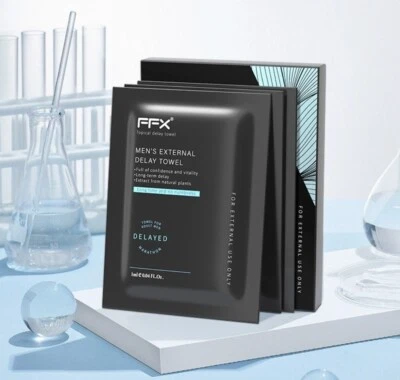 10 piezas toallitas húmedas portátiles no adormecedoras para eyaculación precoz retardo de larga duración Foto 1 de 4