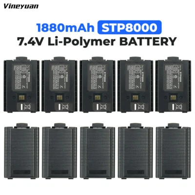 10PC 1880mAh Sepura STP8000 Battery for Sepura STP8000 STP8020 STP8030 STP9000 - Image 1 of 4