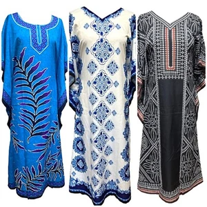CAFTAN, STRAND KAFTAN,BEACH COVER UP,GOWN,TUNIC,DRESS,ABAYA - Picture 1 of 68
