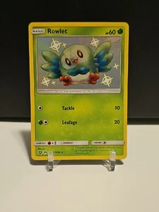 Rowlet SV2/SV94 Shiny Vault Hidden Fates Pokemon Card NM-M - Picture 1 of 2
