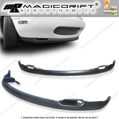 For 90-97 Miata R-Package Front Bumper Lip Kits Spoiler Mazda MX5 NA PU R-Speed Foto 1 de 4