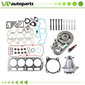 Head Bolts Timing Chain Kit Head Gasket Set Fits 1998-2000 Isuzu Hombre XS 2.2L - Picture 1 of 24
