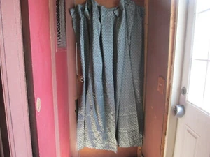 JACLYN SMITH Lange Vorhänge 2 Paneele 62" L x 52" B Je Stoffbahn Grün-isch Grau Braun - Bild 1 von 4