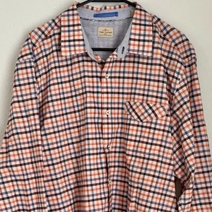Tommy Bahama Jeans Island Crafters Men's XL Long Sleeve Plaid 100% Cotton Shirt - Picture 1 of 9