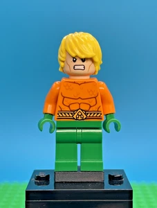 LEGO Batman II Minifigur - Aquaman - gelbe Haare (sh0050) 76000 76027 71237 - Bild 1 von 5